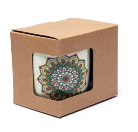 Theemok met zeef Mandala Groen