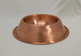 Puur koperen hondendrinkbak