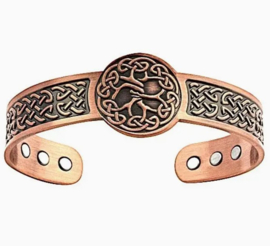 Kupferarmband für Herren mit keltischem Design