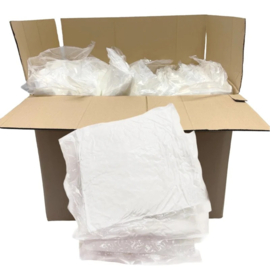 Doos 40x50cm  (16 stuks) ± 320 gram - per stuk gevacumeerd
