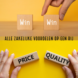 Zakelijk bestellen - Alle voordelen op een rij