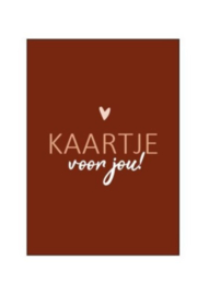 Wenskaart | Kaartje voor jou!