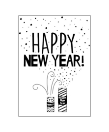 Wenskaart | Happy new year!