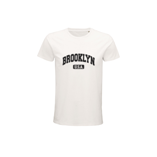 Lebon Fashion | Brooklyn U.S.A. T-Shirt Wit