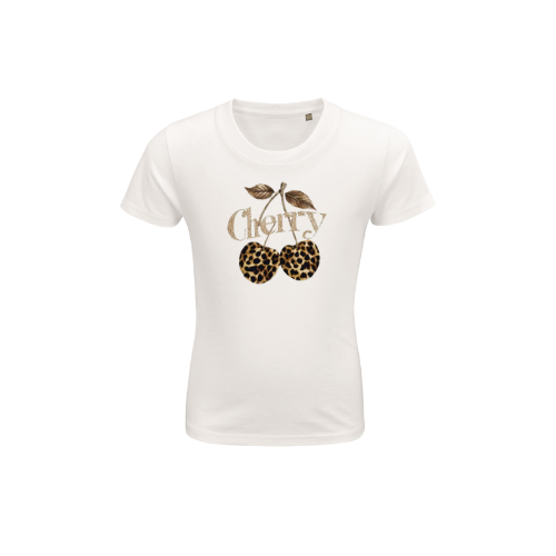 Lebon Fashion | Cherry Leopard T-shirt