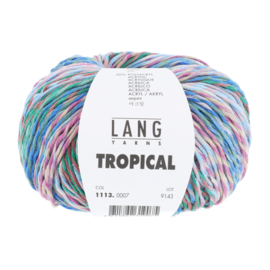 Lang Yarns Tropical Multi blauw 0007