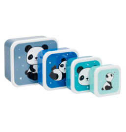 Lunch en snackboxenset "panda'