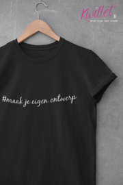 T-shirt unisex met eigen opdruk