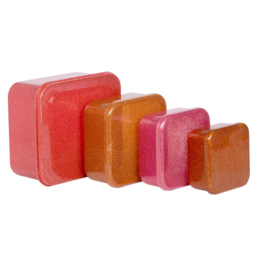 Lunch en snackboxenset "Autumn pink'