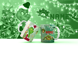 Mok Grinch Kerst - 8 designs