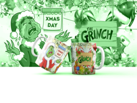 Mok Grinch Kerst - 8 designs