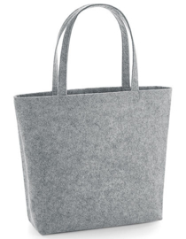 Luxe vilten shopper 'MOM'