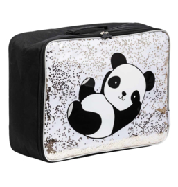 Koffer glitter "Panda"