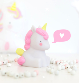 Little light unicorn roze