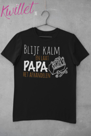 T-shirt ‘BLIJF KALM'