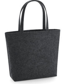 Luxe vilten shopper 'MOM'