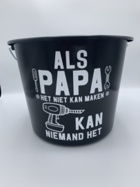 Emmer 'Als papa het niet kan maken'