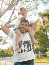T-shirt 'the walking dad' (2 kids)
