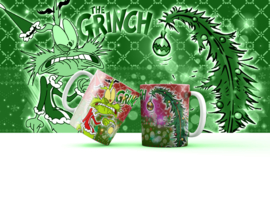 Mok Grinch Kerst - 8 designs
