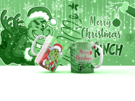 Mok Grinch Kerst - 8 designs