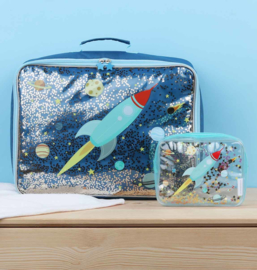 Koffer glitter "Ruimte"