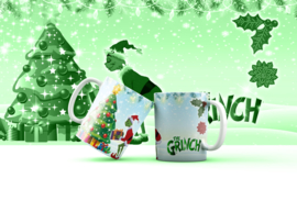Mok Grinch Kerst - 8 designs