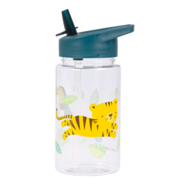 Drinkfles 'jungle tijger'