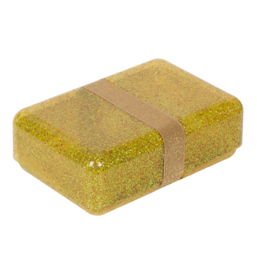 Lunchbox 'glitter goud'