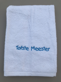 Handdoek tofste meester