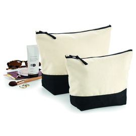 Dipped Base Canvas Accessory Bag (toilettas)