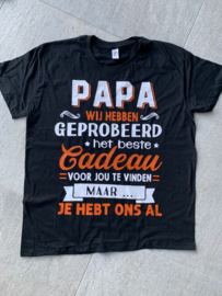 T-shirt papa cadeau