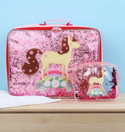 Koffer glitter "Paard"