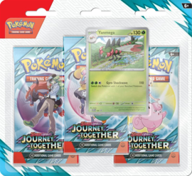 Journey together 3 pack blister yanmega