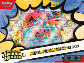 Ascended heroes mega feraligatr ex box (Pre-order)