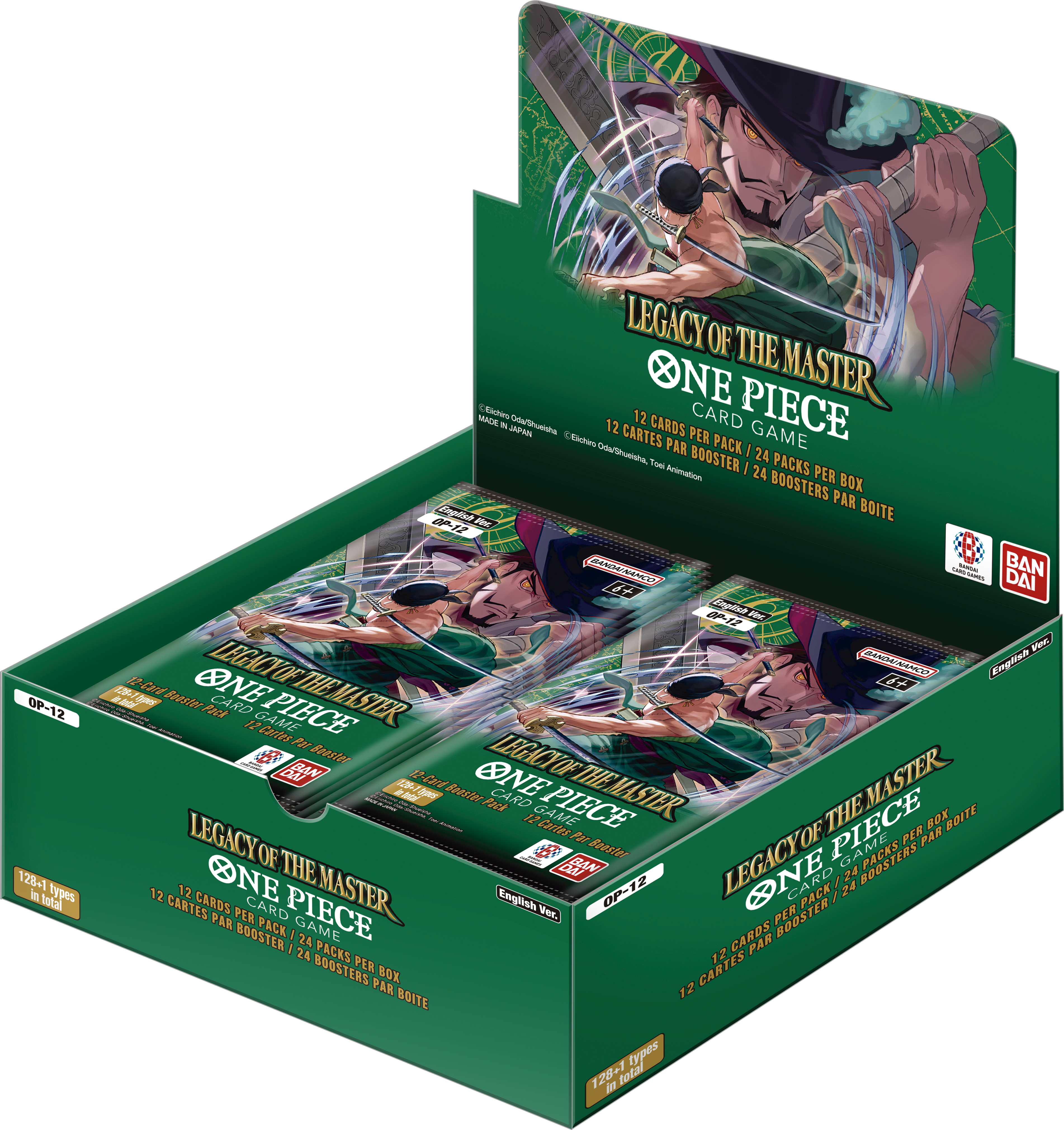 One piece op12 legacy of the master booster box