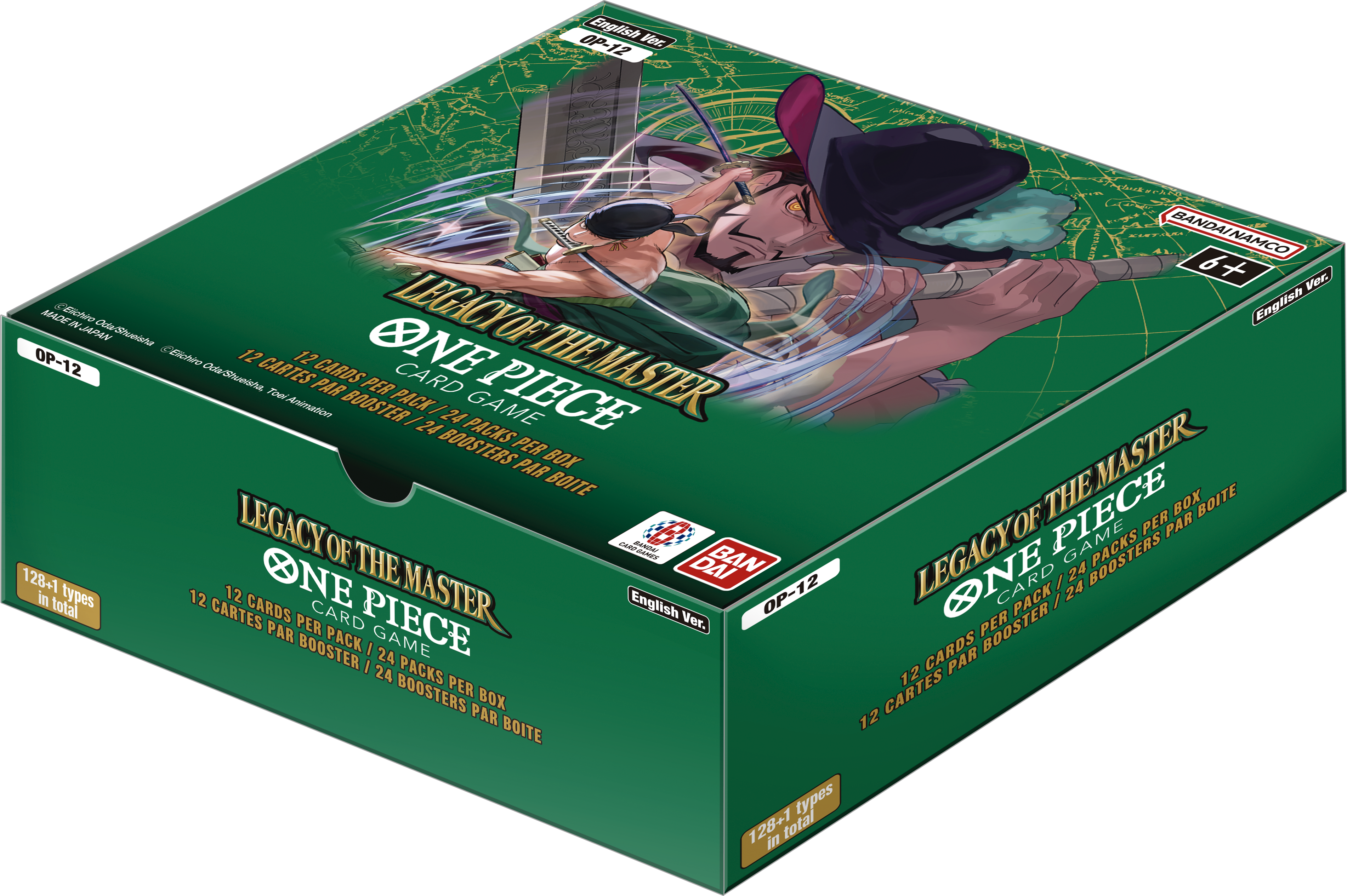 One piece op12 legacy of the master booster box