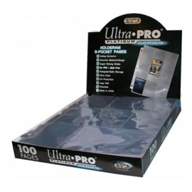 Ultra pro HOLOGRAM PAGES PLATINUM 9-POCKET 11 HOLE