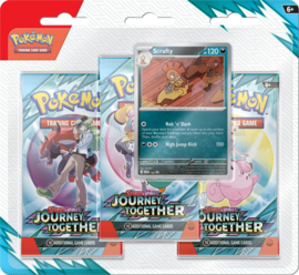 Journey together 3 pack blister scrafty