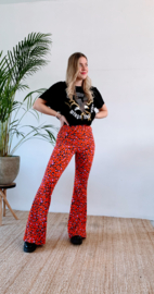 Roze panter Flare Legging