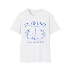 Saint Tropez French Riviera Comfort Colors T-Shirt St Tropez Vacation Tee French Riviera Gift Sailboat Saint Tropez Shirt Trendy Oversized