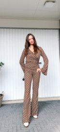 Retro Wrap Top