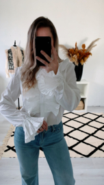 Ruffle blouse