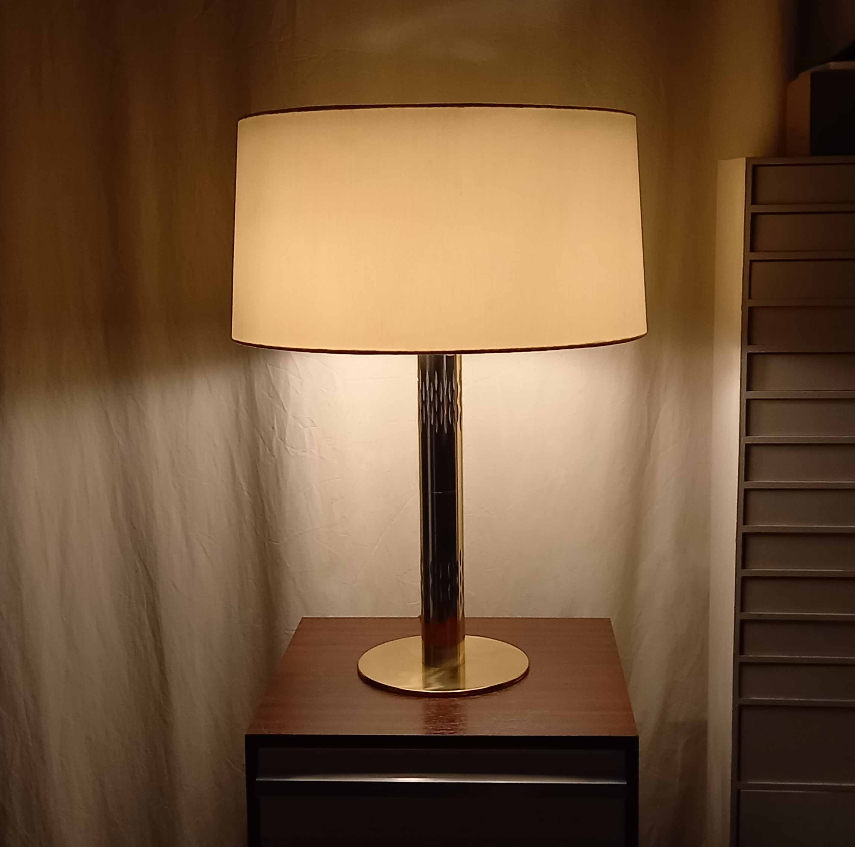 Vintage XL Tafellamp-Hollywood Regency stijl