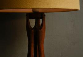 Vintage XL teak Lamp – Jaren '60 Deens Design