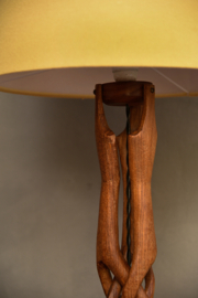 Vintage XL teak Lamp – Jaren '60 Deens Design