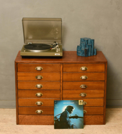 Vintage Ladekast met 12 Lades