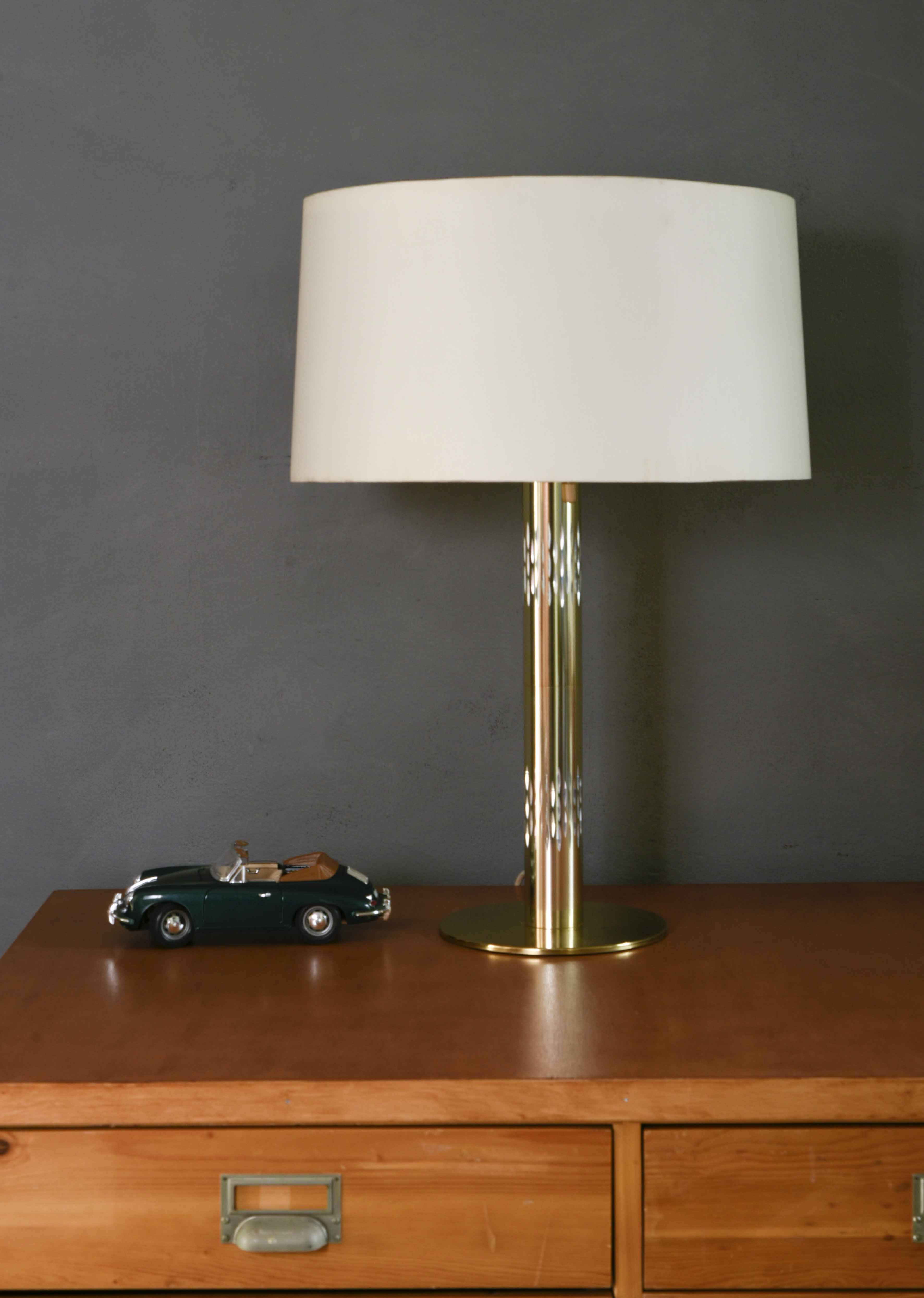 Vintage XL Tafellamp-Hollywood Regency stijl