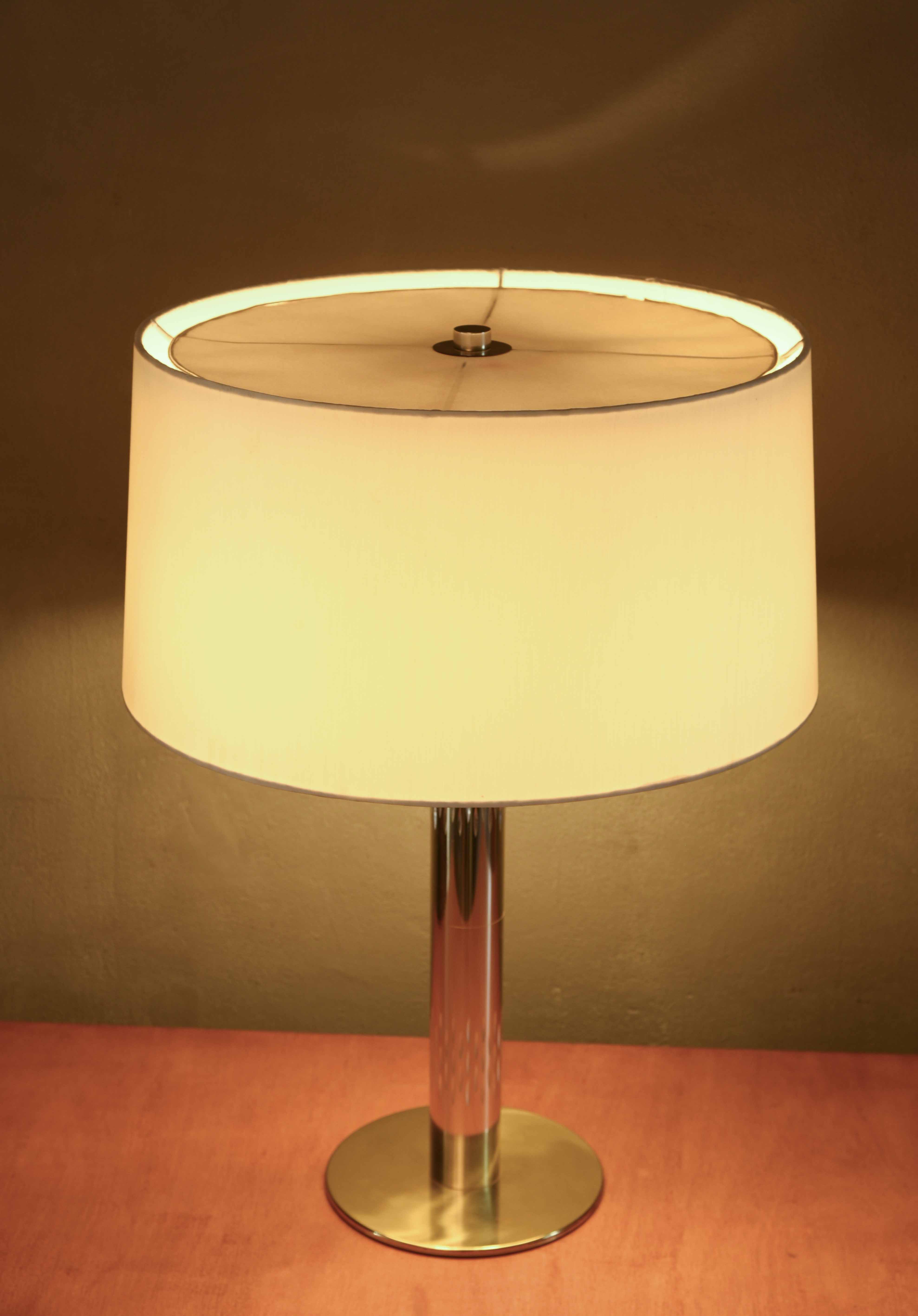 Vintage XL Tafellamp-Hollywood Regency stijl