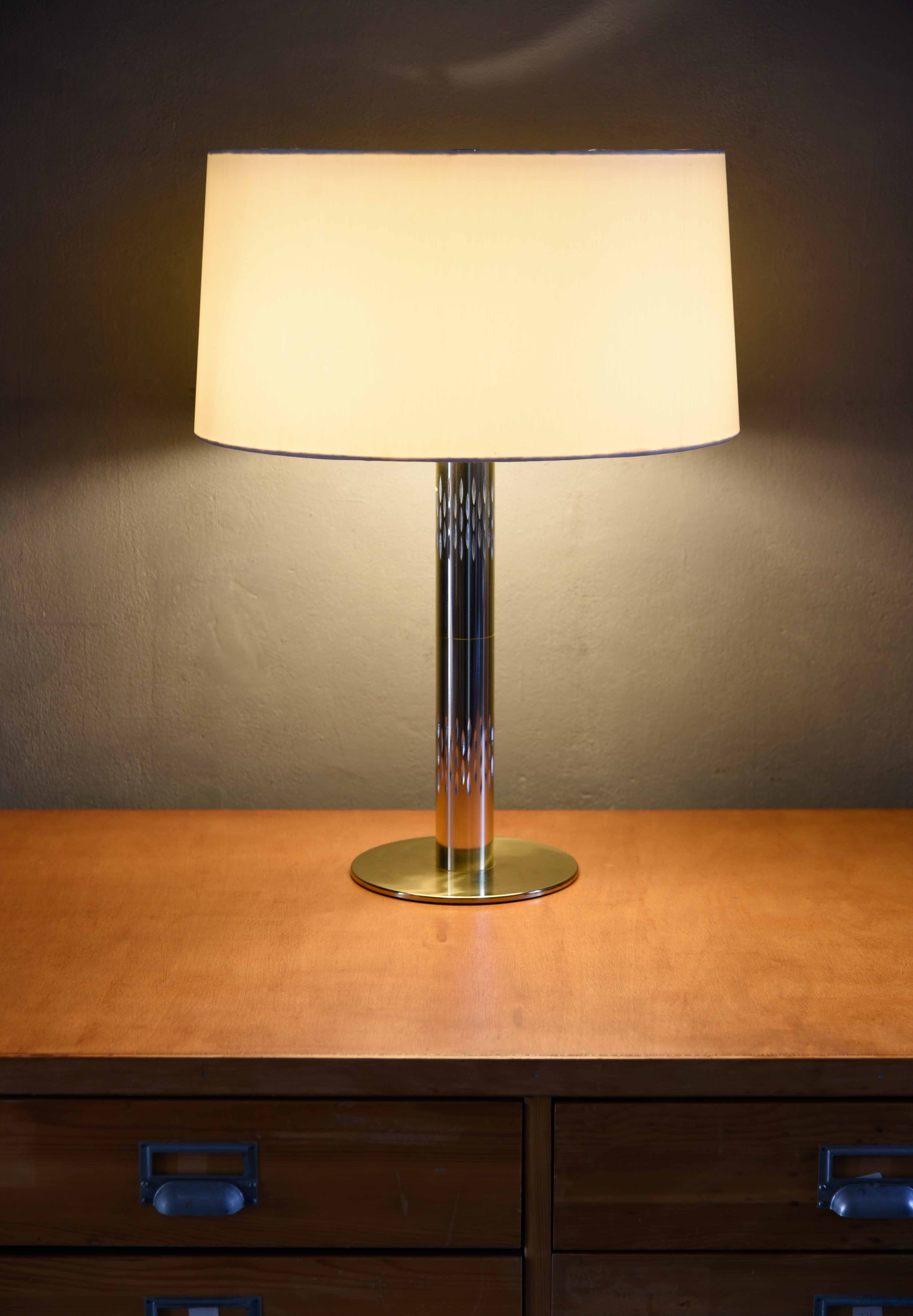Vintage XL Tafellamp-Hollywood Regency stijl