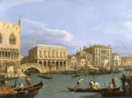 Canaletti, Riva degli Schiavoni, Venetië